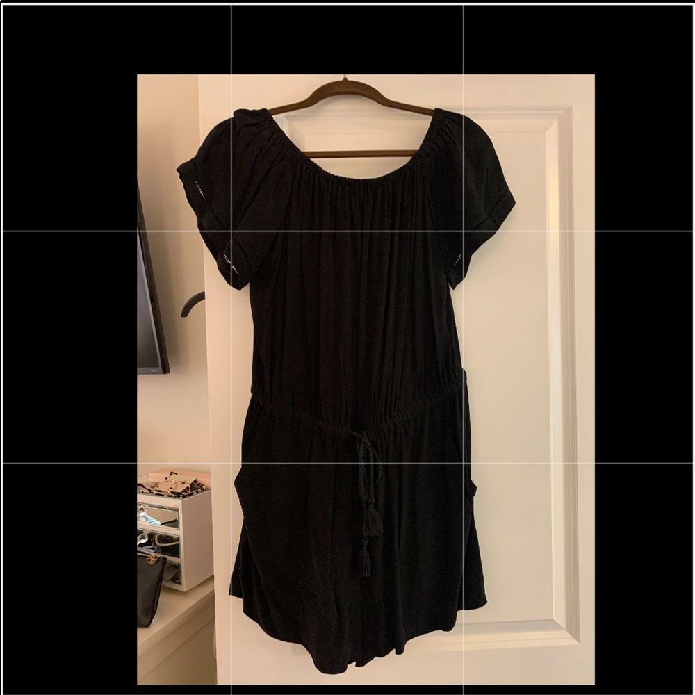 Loft Black Romper